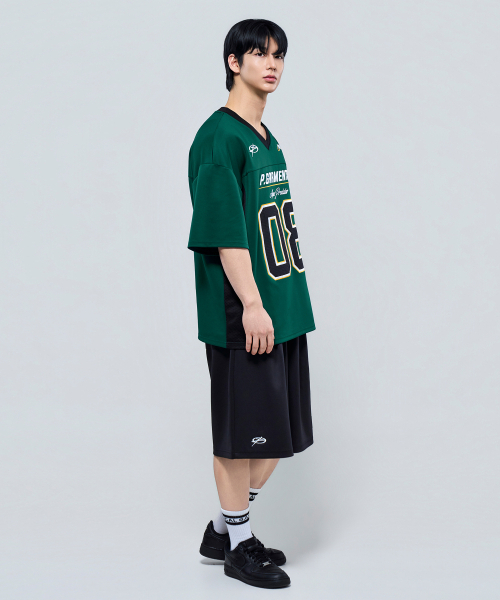 PHYSICAL GARMENTS（フィジカルガーメンツ）の「P2631 ソフトクッション フットボール バミューダパンツ [2COLOR]（その他パンツ・メンズ・ホワイト/ブラック・LARGE/XX-LARGE）」の16枚目の写真