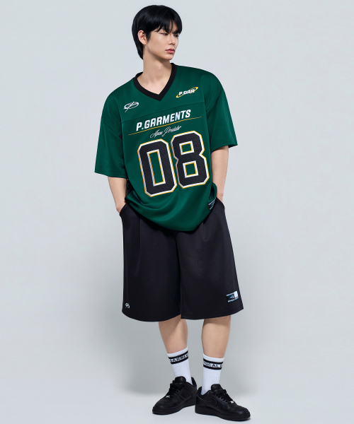 PHYSICAL GARMENTS（フィジカルガーメンツ）の「P2631 ソフトクッション フットボール バミューダパンツ [2COLOR]（その他パンツ・メンズ・ホワイト/ブラック・LARGE/XX-LARGE）」の7枚目の写真