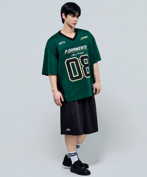 PHYSICAL GARMENTS（フィジカルガーメンツ）の「P2631 ソフトクッション フットボール バミューダパンツ [2COLOR]（その他パンツ・メンズ・ホワイト/ブラック・LARGE/XX-LARGE）」の8枚目の写真