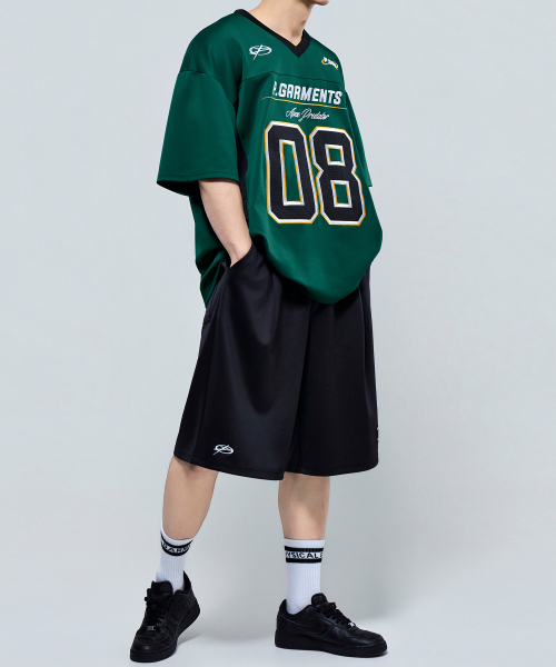 PHYSICAL GARMENTS（フィジカルガーメンツ）の「P2631 ソフトクッション フットボール バミューダパンツ [2COLOR]（その他パンツ・メンズ・ホワイト/ブラック・LARGE/XX-LARGE）」の11枚目の写真