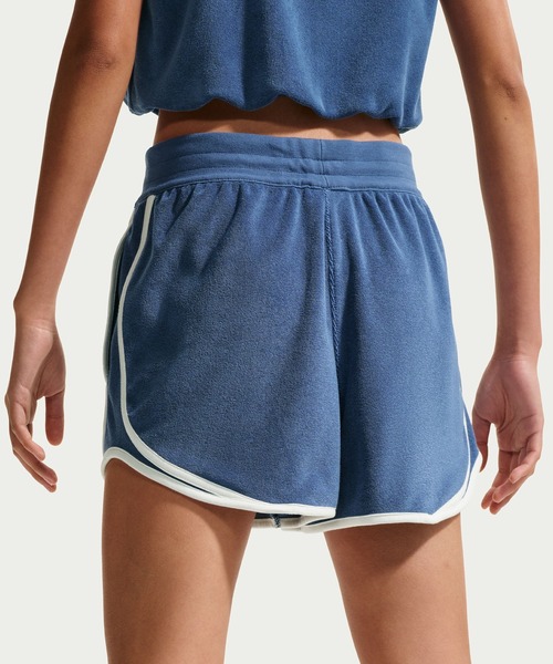 NIKE(ナイキ)の「NIKE W NSW NK CHLL TRRY TWL SHOR IF0572(その他パンツ・メンズ・ホワイト/ネイビー・S/M)」の9枚目の写真