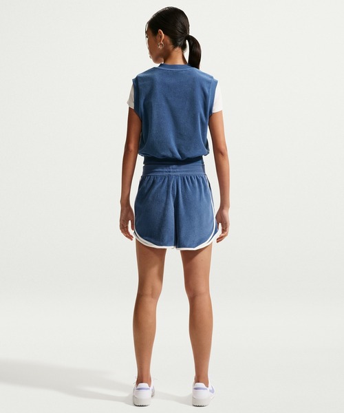 NIKE(ナイキ)の「NIKE W NSW NK CHLL TRRY TWL SHOR IF0572(その他パンツ・メンズ・ホワイト/ネイビー・S/M)」の11枚目の写真