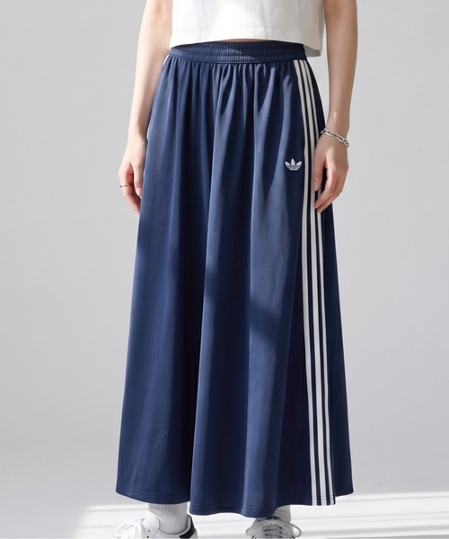 adidas(アディダス)の「adidas/アディダス ファイヤーバードスカート / FIREBIRD SKIRT(スカート・レディース・ブラック/ネイビー・SMALL/LARGE/MEDIUM)」の1枚目の写真