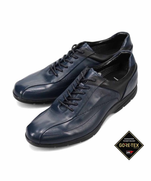 madras Walk(マドラスウォーク)の「【GORE-TEX】マドラスウォーク madras Walk 防水レースアップシューズ / 本革 スタイリッシュ ビジネス・カジュアル兼用 紳士靴 MW7700(その他シューズ・メンズ・ブラック系その他5/ダークブラウン系3/ネイビー系2/ブラック・24.5cm/26cm/25.5cm/25cm/27cm/26.5cm)」の4枚目の写真