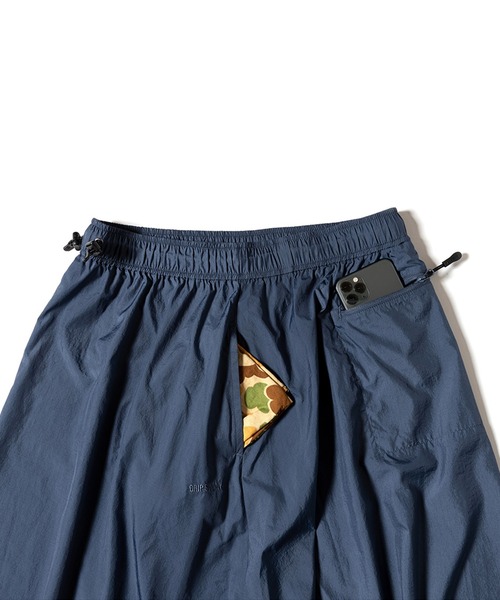 GRIP SWANY(グリップスワニー)の「【GSWK0048】 W`S GS PACKABLE SKIRT(スカート・レディース・ブルーグレー/ブラック・L)」の7枚目の写真