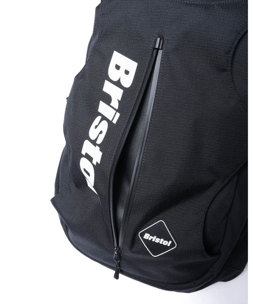 F.C.Real Bristol(エフシーレアルブリストル)の「CORDURA RIPSTOP ADJUSTABLE BACKPACK 28(バックパック/リュック・メンズ・ブラック・FREE)」の4枚目の写真