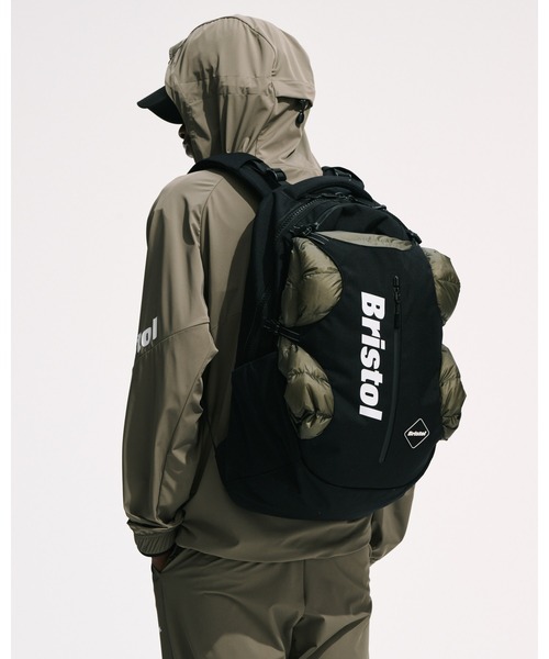 F.C.Real Bristol(エフシーレアルブリストル)の「CORDURA RIPSTOP ADJUSTABLE BACKPACK 28(バックパック/リュック・メンズ・ブラック・FREE)」の2枚目の写真