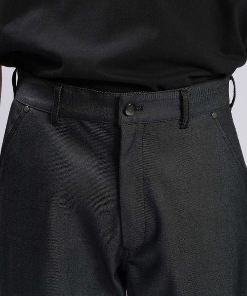 RAGEBLUE（レイジブルー）の「CURVE SEAM RIVET FLARE SLACKS/カーブシームリベットフレアパンツ（スラックス・メンズ・ネイビー/ブラック・LARGE/MEDIUM）」の17枚目の写真