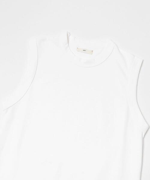 URBAN RESEARCH(アーバンリサーチ)の「onit AMERICAN DRY COTTON T-SHIRTS(タンクトップ・レディース・チャコールグレー/ブルー/ホワイト・2)」の6枚目の写真