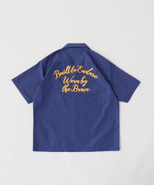 Alpha Industries(アルファインダストリーズ)の「ALPHA INDUSTRIES / アルファ インダストリーズ EMB TC WORK S/S SHIRT(シャツ/ブラウス・メンズ・ホワイト系その他/ブラック/ネイビー・LARGE/SMALL/MEDIUM/X-LARGE)」の3枚目の写真