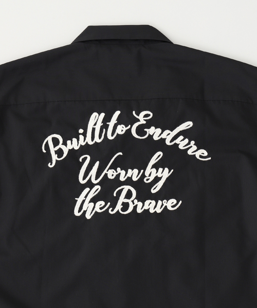 Alpha Industries(アルファインダストリーズ)の「ALPHA INDUSTRIES / アルファ インダストリーズ EMB TC WORK S/S SHIRT(シャツ/ブラウス・メンズ・ホワイト系その他/ブラック/ネイビー・LARGE/SMALL/MEDIUM/X-LARGE)」の5枚目の写真