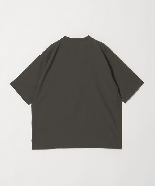 green label relaxing(グリーンレーベルリラクシング)の「Dot Air ドローコード クルーネック 半袖 Tシャツ -ストレッチ-(Tシャツ/カットソー・メンズ・ライトグレー/ブラック/オリーブ・S/M/L/XL)」の16枚目の写真