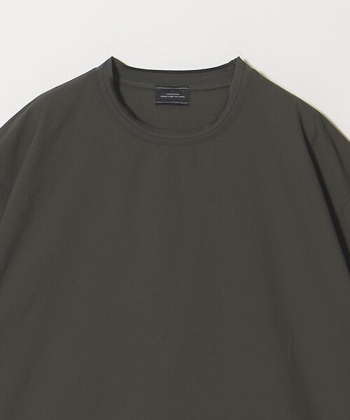green label relaxing(グリーンレーベルリラクシング)の「Dot Air ドローコード クルーネック 半袖 Tシャツ -ストレッチ-(Tシャツ/カットソー・メンズ・ライトグレー/ブラック/オリーブ・S/M/L/XL)」の17枚目の写真