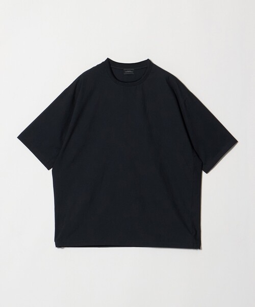green label relaxing(グリーンレーベルリラクシング)の「Dot Air ドローコード クルーネック 半袖 Tシャツ -ストレッチ-(Tシャツ/カットソー・メンズ・ライトグレー/ブラック/オリーブ・S/M/L/XL)」の21枚目の写真