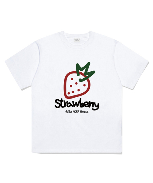 THEMORFHOUSE(ザモーフハウス)の「チェリー MORF オーバーサイズ 半袖Tシャツ ホワイト(Tシャツ/カットソー・レディース・その他・SMALL/MEDIUM/LARGE)」の4枚目の写真