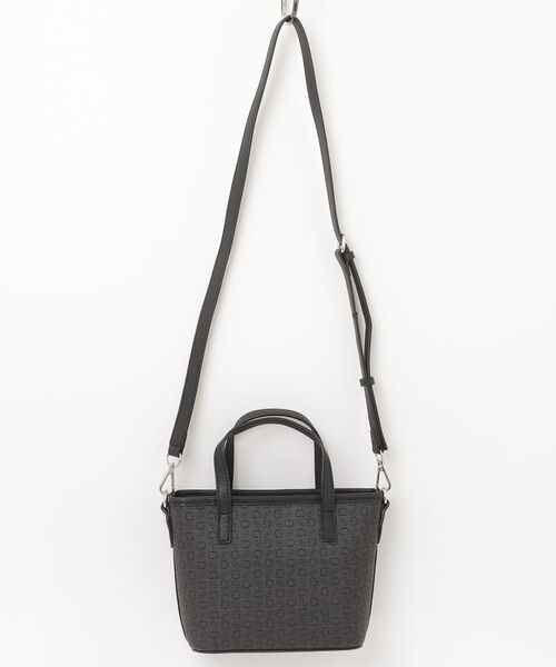 Guess(ゲス)の「KEIRA Mini Tote ミニトート ショルダーバッグ(ショルダーバッグ・レディース・ホワイト/ダークグレー/ライトグリーン・ONE SIZE)」の8枚目の写真