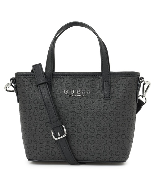 Guess(ゲス)の「KEIRA Mini Tote ミニトート ショルダーバッグ(ショルダーバッグ・レディース・ホワイト/ダークグレー/ライトグリーン・ONE SIZE)」の1枚目の写真