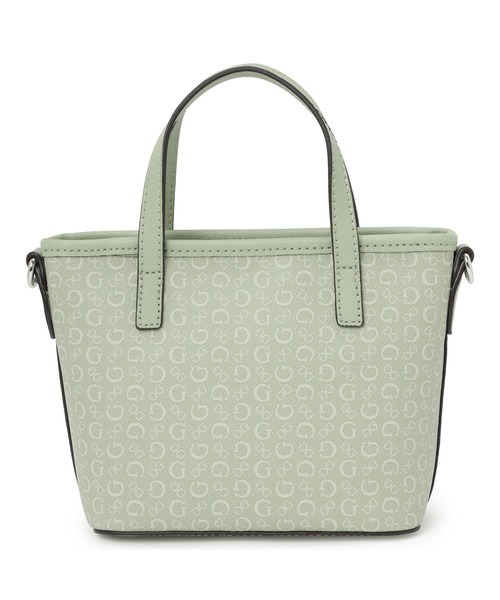 Guess(ゲス)の「KEIRA Mini Tote ミニトート ショルダーバッグ(ショルダーバッグ・レディース・ホワイト/ダークグレー/ライトグリーン・ONE SIZE)」の12枚目の写真