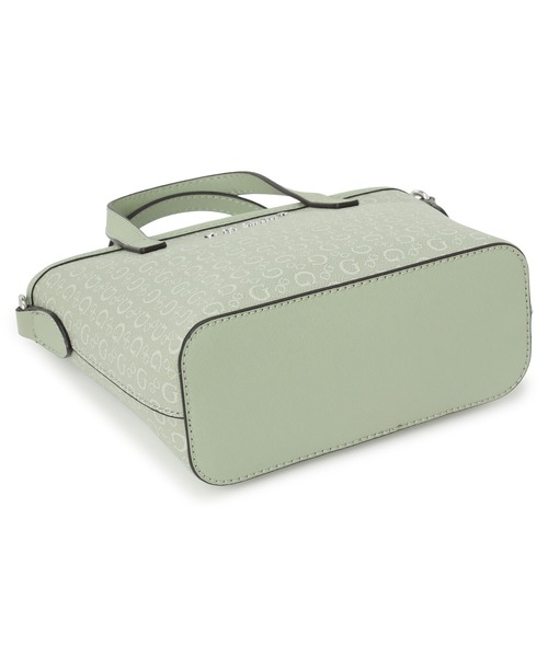 Guess(ゲス)の「KEIRA Mini Tote ミニトート ショルダーバッグ(ショルダーバッグ・レディース・ホワイト/ダークグレー/ライトグリーン・ONE SIZE)」の6枚目の写真