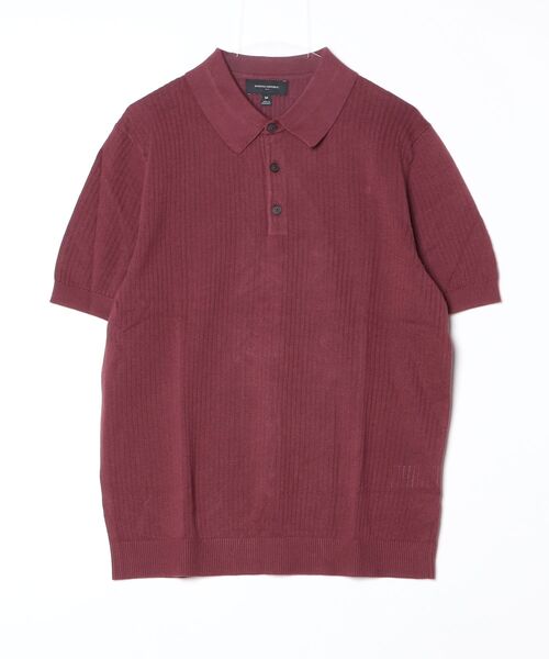 BANANA REPUBLIC FACTORY STORE(バナナリパブリック ファクトリーストア)の「BANANA REPUBLIC FACTORY STORE テクスチャードセーターポロ(ニット/セーター・メンズ・ネイビー/ワイン/ベージュ・L/XL/S/M)」の6枚目の写真