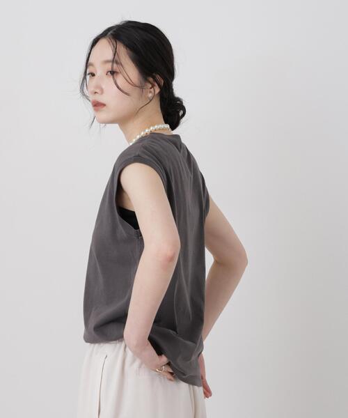 GOOD ROCK SPEED(グッドロックスピード)の「GOOD ROCK SPEED/ Mickey /French sleeve shirts(Tシャツ/カットソー・レディース・ホワイト/ブラック・FREE)」の10枚目の写真