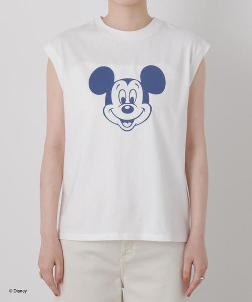 GOOD ROCK SPEED(グッドロックスピード)の「GOOD ROCK SPEED/ Mickey /French sleeve shirts(Tシャツ/カットソー・レディース・ホワイト/ブラック・FREE)」の18枚目の写真