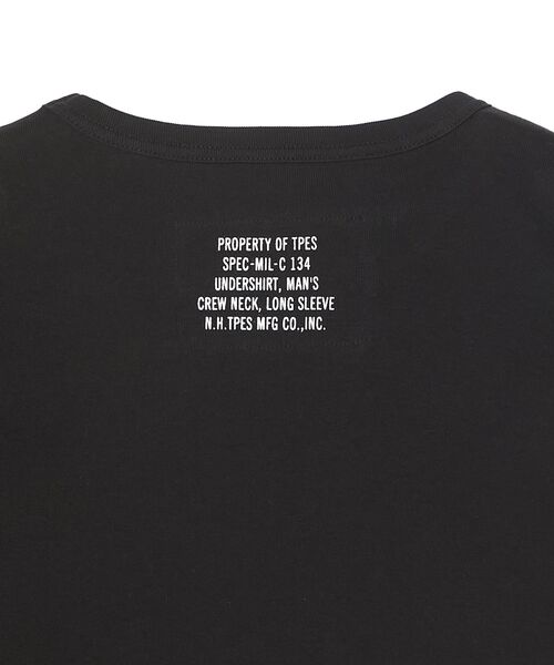 N.HOOLYWOOD TEST PRODUCT EXCHANGE SERVICE(N.ハリウッド テストプロダクト エクスチェンジサービス)の「LONG SLEEVE T-SHIRT(Tシャツ/カットソー・メンズ・グレー/ホワイト/ブラック・40/38/36)」の10枚目の写真