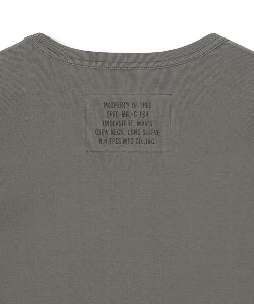 N.HOOLYWOOD TEST PRODUCT EXCHANGE SERVICE(N.ハリウッド テストプロダクト エクスチェンジサービス)の「LONG SLEEVE T-SHIRT(Tシャツ/カットソー・メンズ・グレー/ホワイト/ブラック・40/38/36)」の14枚目の写真