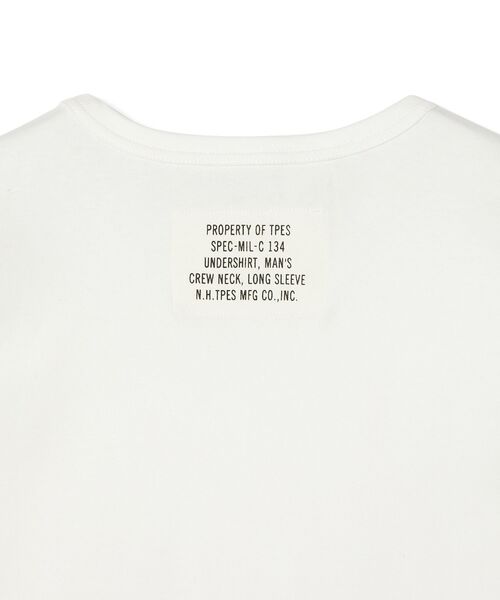 N.HOOLYWOOD TEST PRODUCT EXCHANGE SERVICE(N.ハリウッド テストプロダクト エクスチェンジサービス)の「LONG SLEEVE T-SHIRT(Tシャツ/カットソー・メンズ・グレー/ホワイト/ブラック・40/38/36)」の6枚目の写真