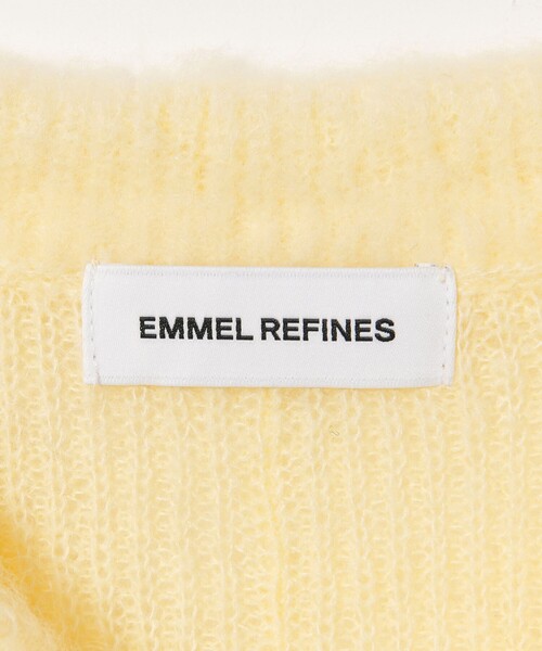 EMMEL REFINES（エメルリファインズ）の「＜EMMEL REFINES＞EM フラッフィー エリボタン カーディガン（カーディガン/ボレロ・レディース・ホワイト/ライトブルー/イエロー・FREE）」の22枚目の写真
