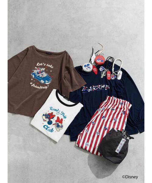 Te chichi(テチチ)の「【Disney】MICKEY&FRIENDS/巾着バッグ(ハンドバッグ・レディース・ブラック/グレー・F)」の10枚目の写真