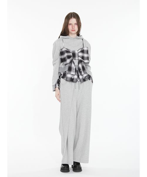 SORIN(ソリン )の「Shirt Sleeve Ribbon Bustier / シャツスリーブリボンビスチェ(その他トップス・レディース・ブラック/カーキ/サックスブルー/チェック・38)」の11枚目の写真