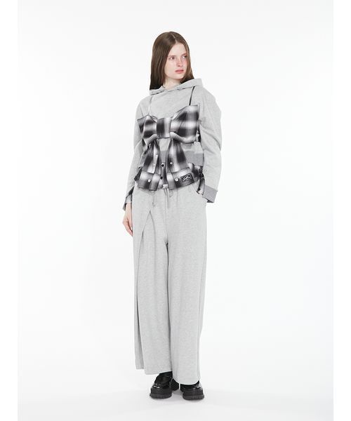 SORIN(ソリン )の「Shirt Sleeve Ribbon Bustier / シャツスリーブリボンビスチェ(その他トップス・レディース・ブラック/カーキ/サックスブルー/チェック・38)」の12枚目の写真