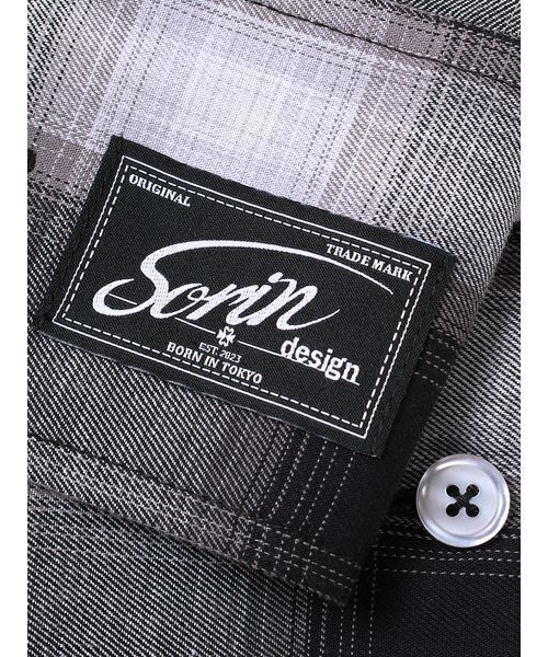 SORIN(ソリン )の「Shirt Sleeve Ribbon Bustier / シャツスリーブリボンビスチェ(その他トップス・レディース・ブラック/カーキ/サックスブルー/チェック・38)」の16枚目の写真
