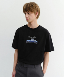 SUMMER HOLIDAY CAR T-SHIRT_UNISEX_UDTS6B143_BLACK