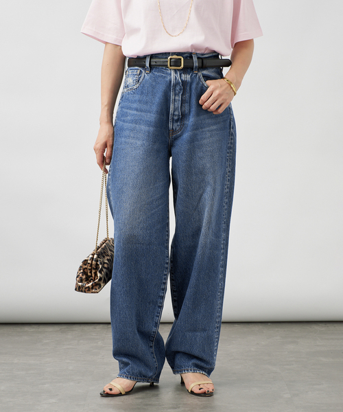 NEEDBY heritage（ニードバイヘリテージ）の「NEEDBY VINTAGE ニードバイ ヴィンテージ Harajyuku 4463250001（デニムパンツ・レディース・ネイビー・27/26/29/28）」の7枚目の写真