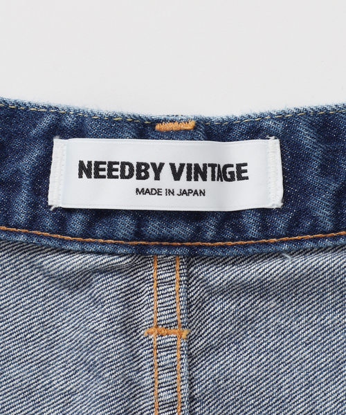 NEEDBY heritage（ニードバイヘリテージ）の「NEEDBY VINTAGE ニードバイ ヴィンテージ Harajyuku 4463250001（デニムパンツ・レディース・ネイビー・27/26/29/28）」の16枚目の写真