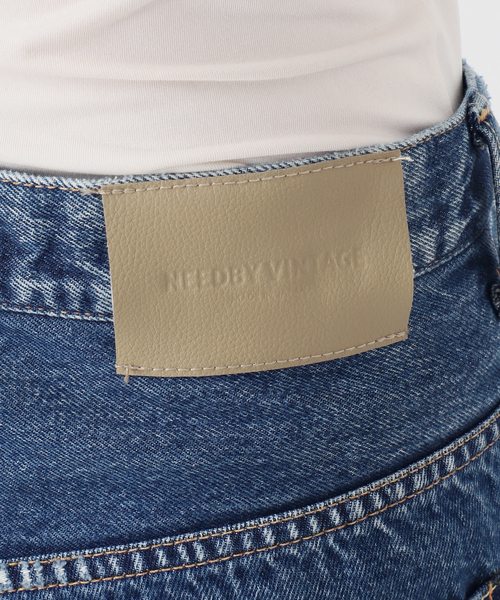 NEEDBY heritage（ニードバイヘリテージ）の「NEEDBY VINTAGE ニードバイ ヴィンテージ Harajyuku 4463250001（デニムパンツ・レディース・ネイビー・27/26/29/28）」の17枚目の写真