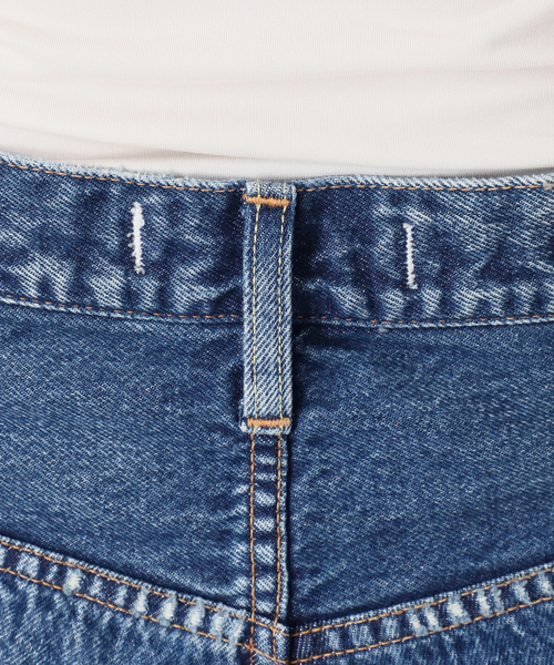 NEEDBY heritage（ニードバイヘリテージ）の「NEEDBY VINTAGE ニードバイ ヴィンテージ Harajyuku 4463250001（デニムパンツ・レディース・ネイビー・27/26/29/28）」の18枚目の写真