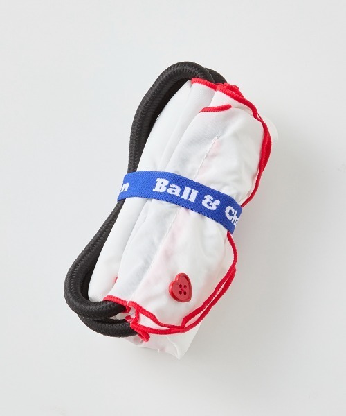 DOUBLE STANDARD CLOTHING(ダブルスタンダードクロージング)の「Ball&Chain/ Heart Button ミニショッピングバッグ(エコバッグ/サブバッグ・レディース・オフホワイト/ブルー・FREE)」の16枚目の写真