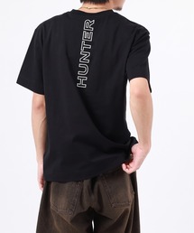 HUNTER（ハンター）の「HUNTER ユニセックス プレイ ラバライズ ハンターロゴ Ｔシャツ 半袖（Tシャツ/カットソー）」