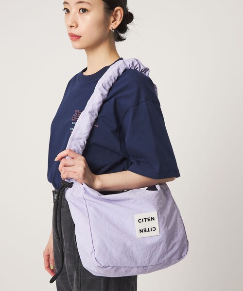 CITEN(シテン)の「<CITEN>2WAYショルダーバッグ(ショルダーバッグ・レディース・シルバー/ブラック/ブラウン系/ライラック・FREE)」の3枚目の写真