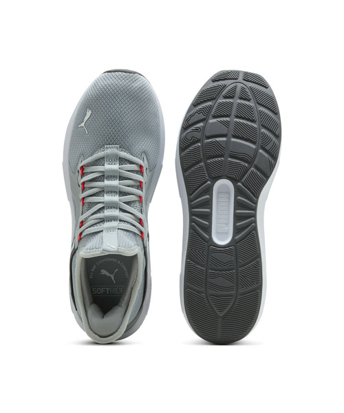 PUMA(プーマ)の「PUMA プーマ メンズ ソフトライド エンゾ 5 イーズイン ランニングシューズ(スニーカー・メンズ・グレー系その他3・30.0cm/27.0cm/27.5cm/28.0cm/25.5cm/26.0cm/26.5cm/25.0cm/28.5cm/29.0cm)」の4枚目の写真