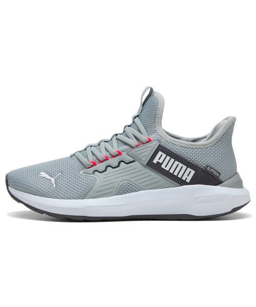 PUMA(プーマ)の「PUMA プーマ メンズ ソフトライド エンゾ 5 イーズイン ランニングシューズ(スニーカー・メンズ・グレー系その他3・30.0cm/27.0cm/27.5cm/28.0cm/25.5cm/26.0cm/26.5cm/25.0cm/28.5cm/29.0cm)」の1枚目の写真
