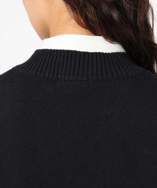 GLOBAL WORK(グローバルワーク)の「【セットアイテム】Vベスト*シャツワンピース/714222(ワンピース・レディース・グレー/ネイビー/ベージュ・MEDIUM/LARGE)」の5枚目の写真