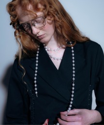 Carmelo（カーメロ）の「New Pearl Multi Way Necklace / ロングフェイクパールネックレス（ネックレス）」