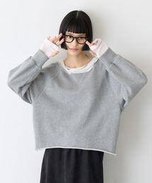 CIAOPANIC TYPY | ∴新色登場！シアーレイヤードライクスウェット(スウェット)