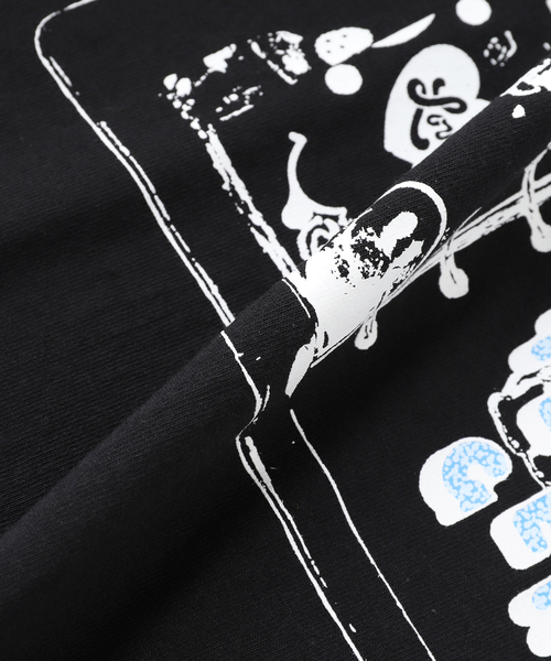 BOTT(ボット)の「BoTT / ボット DIARY TEE(Tシャツ/カットソー・メンズ・ホワイト/ブラック・MEDIUM/LARGE/SMALL)」の5枚目の写真