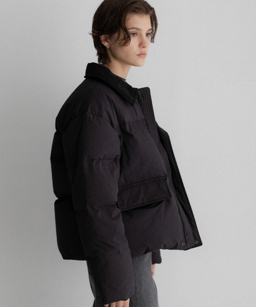 URBAN RESEARCH Sonny Label(アーバンリサーチサニーレーベル)の「グリーンダウンワークジャケット(ダウンジャケット/コート・レディース・ベージュ/ネイビー/カーキ・FREE)」の3枚目の写真
