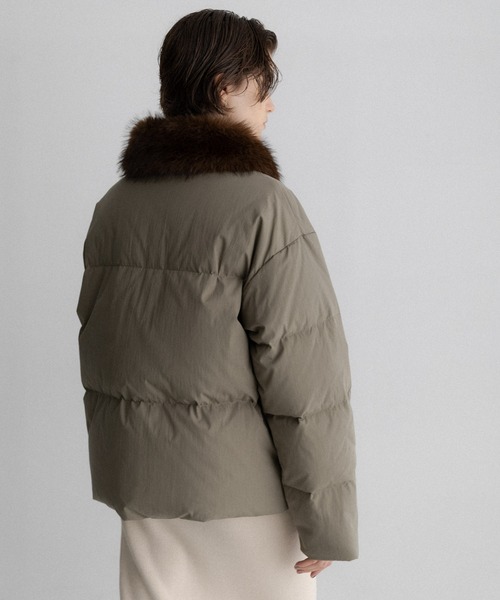 URBAN RESEARCH Sonny Label(アーバンリサーチサニーレーベル)の「グリーンダウンワークジャケット(ダウンジャケット/コート・レディース・ベージュ/ネイビー/カーキ・FREE)」の13枚目の写真